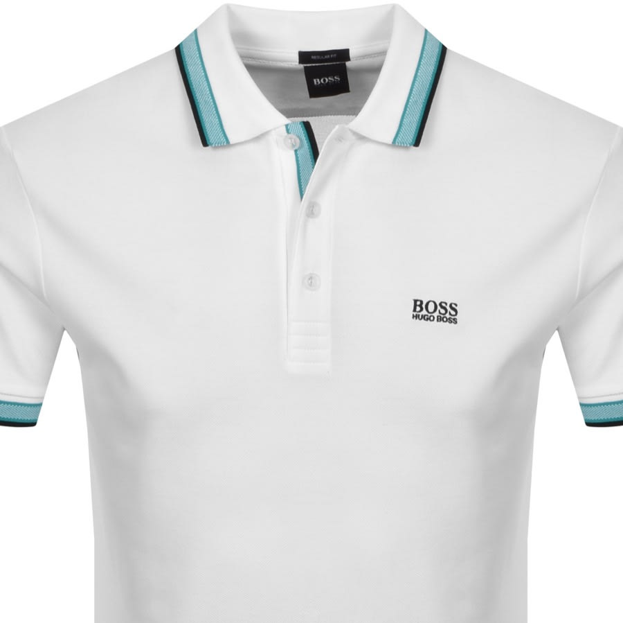 Alternative Image for ProductBOSS Paddy Polo T Shirt White2